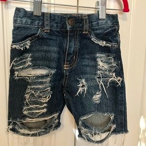 Dudley Denim Toddler Shorts